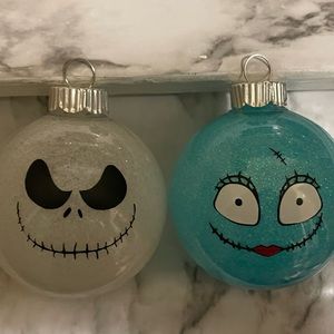 Hand crafted Christmas ornaments